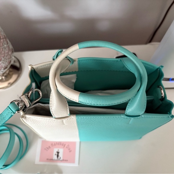 Tiffany & Co. Colour Block Two Way Micro Tote Handbag - Picture 5 of 17